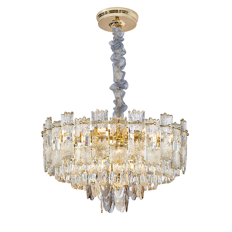 Modern Crystal Chandelier Castle Crystal Pendant AQ-WFG001-9