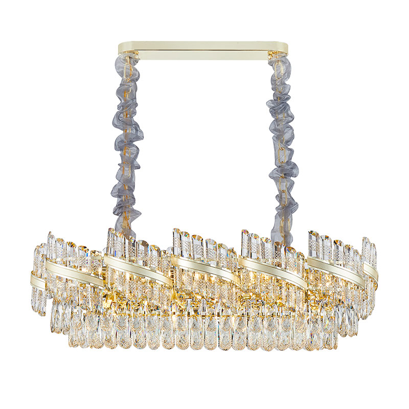 Modern Crystal Chandelier Crystal Pendant Note AQ-WFG003-15L