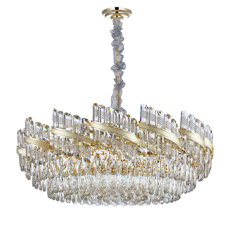 Modern Crystal Chandelier Crystal Pendant Note AQ-WFG003-15