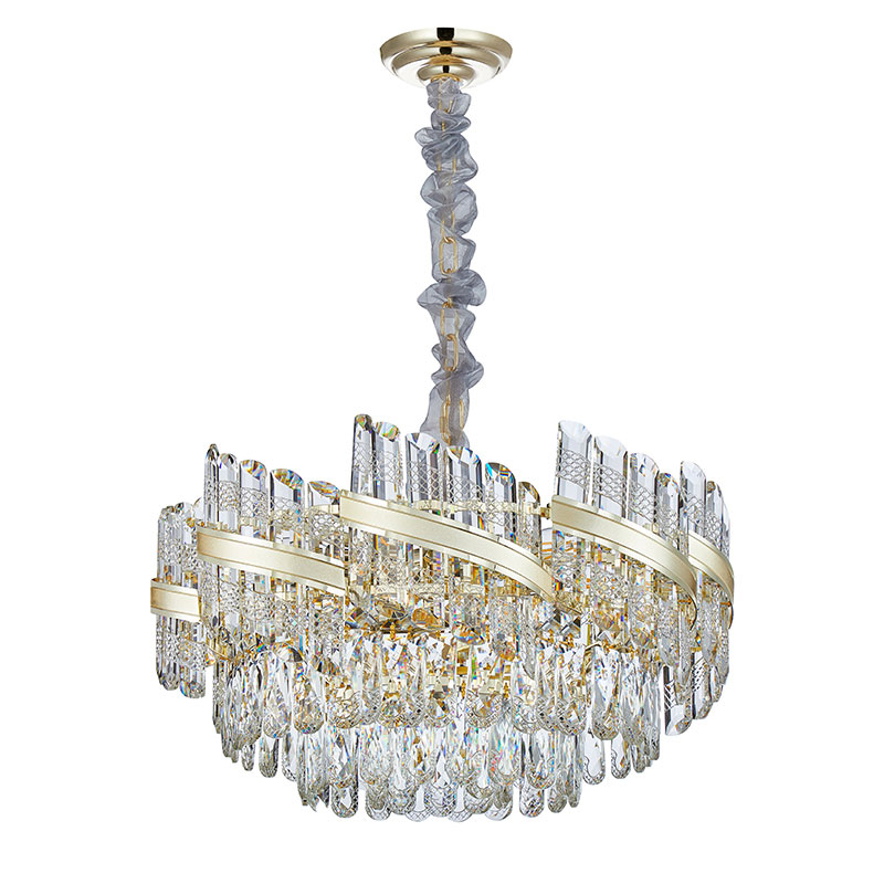 Modern Crystal Chandelier Crystal Pendant Note AQ-WFG003-9