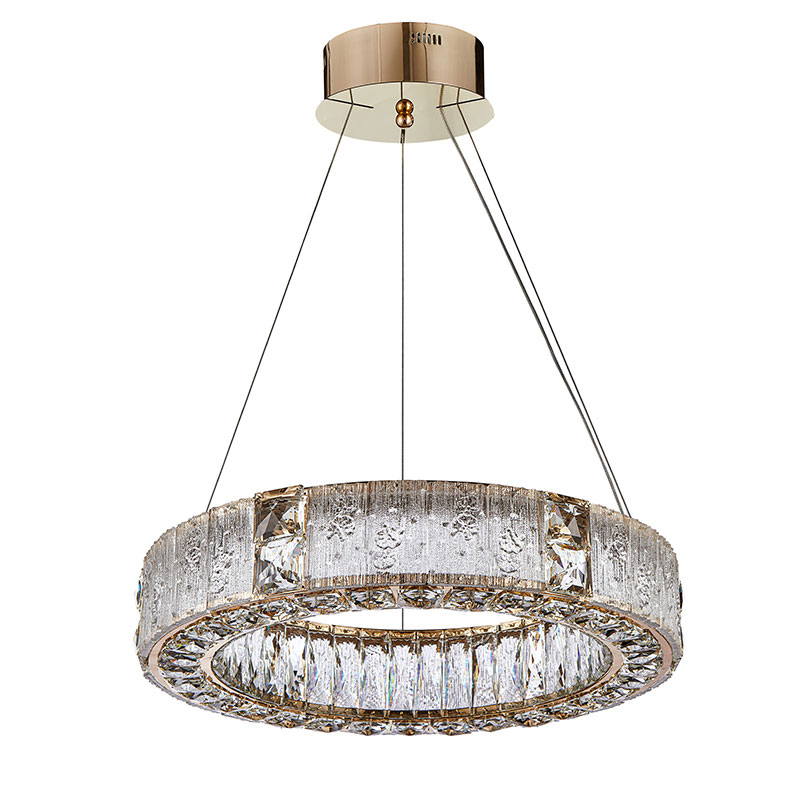 Modern Crystal Chandelier Luxury LED Chandelier AQ-WFH003-58W